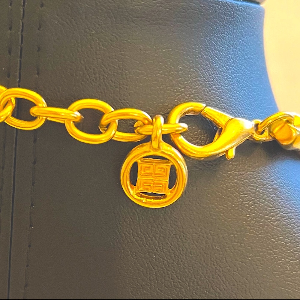 Vtg Givenchy Statement Necklace - image 7